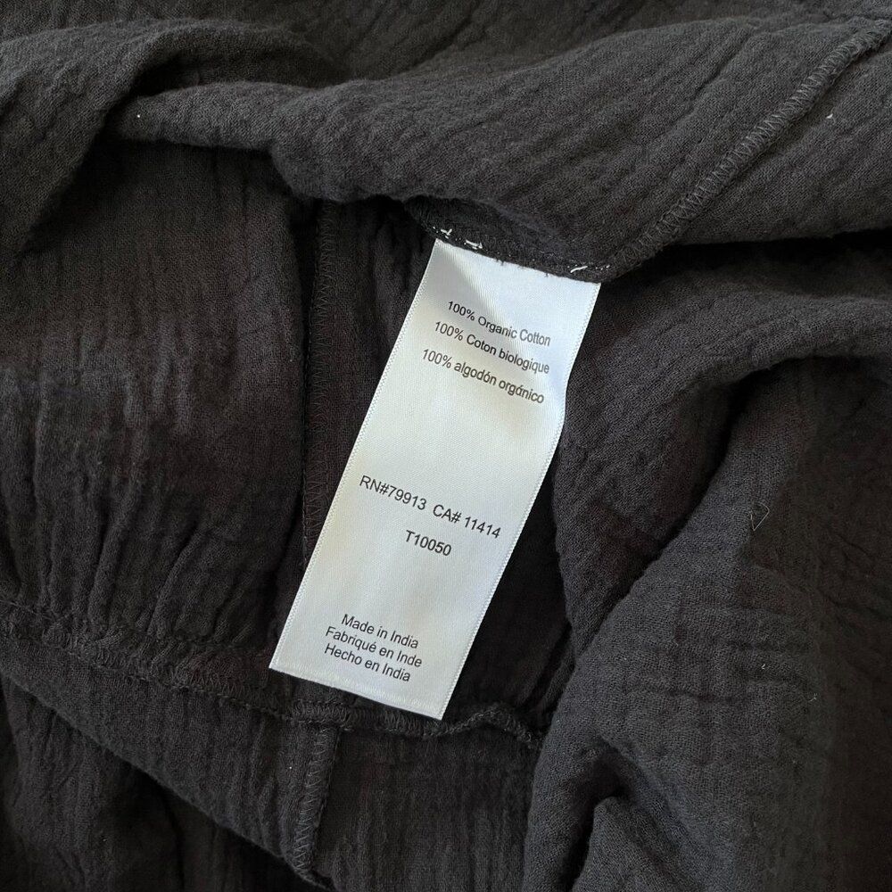 NWT A Pea In The Pod Maternity Dress Size Large Women's Organic Cotton Gauze - Picture 7 of 7